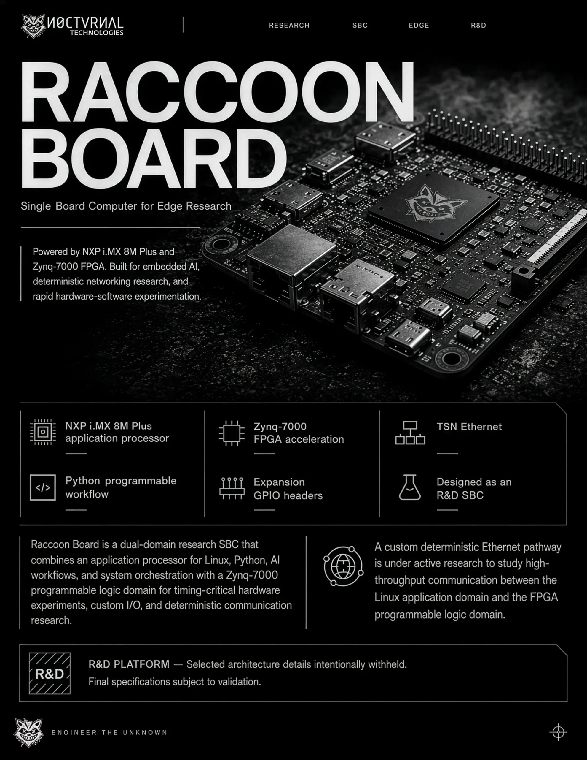 Raccoon Board 1D